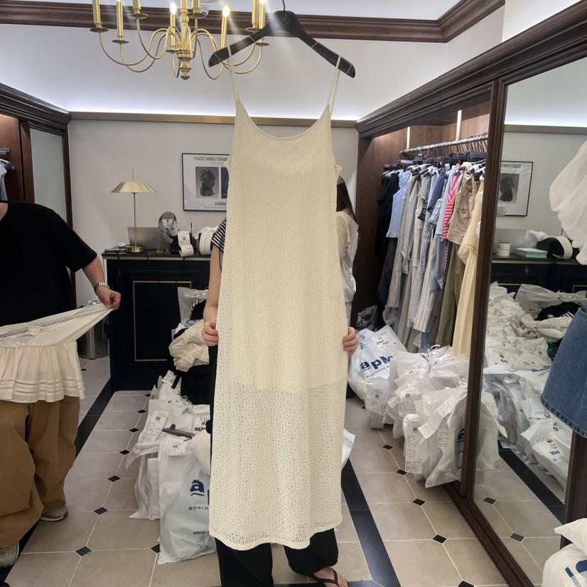 VIRKIN東大門㊣實拍女裝新款推薦25春夏真品人氣熱賣連衣裙VIRKIN連衣裙圖色2