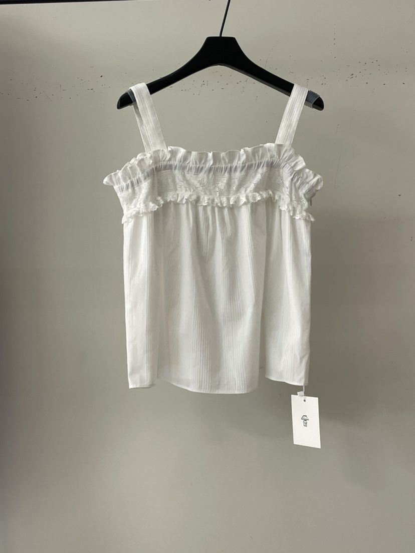 OBJET韓國直郵㊣女裝新品休閑熱賣推薦真品人氣25春夏吊帶背心love us u/OBJET吊帶/背心圖色1