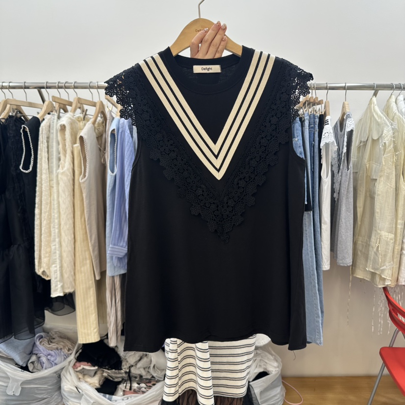 DELIGHT-L韓國直郵㊣女裝新品休閑25春夏熱賣職業吊帶背心DELIGHT吊帶/背心圖色3