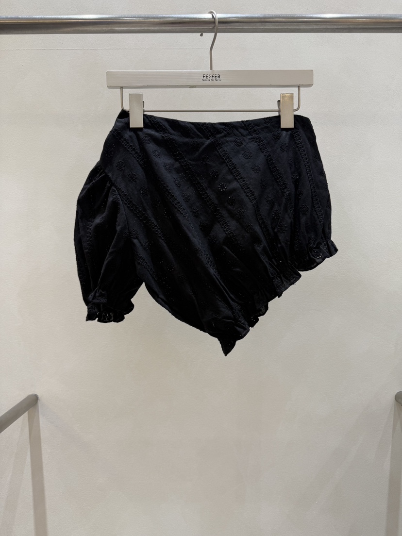 FEFFER韓國代購㊣女士新品熱賣25春夏推薦時尚真品襯衫蕾絲衫FEFFER襯衫/蕾絲衫圖色2