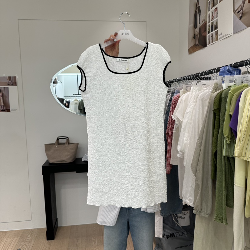 REIRAI東大門㊣代購女裝新品時尚人氣推薦25春夏熱賣連衣裙Reirai連衣裙圖色1