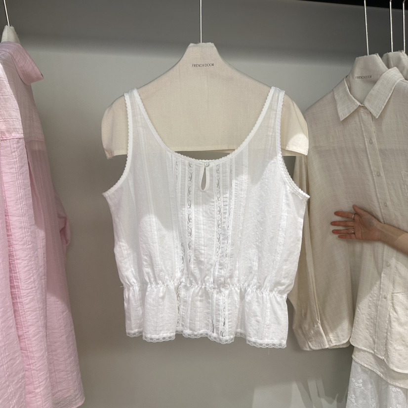 FRENCH DOOR東大門㊣代購女裝新品人氣推薦熱賣時尚吊帶背心FRENCH DOOR吊帶/背心