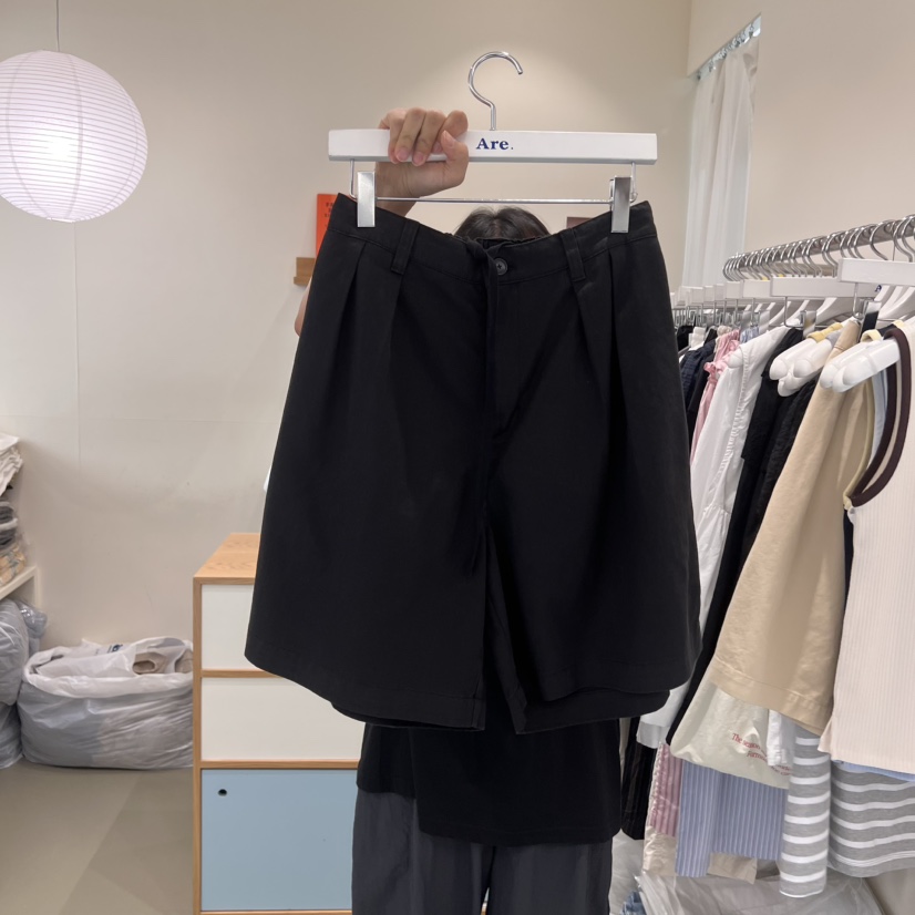 ARE韓國直郵㊣女士新品推薦真品職業25春夏熱賣人氣時尚短褲ARE YOU/ARE短褲圖色2