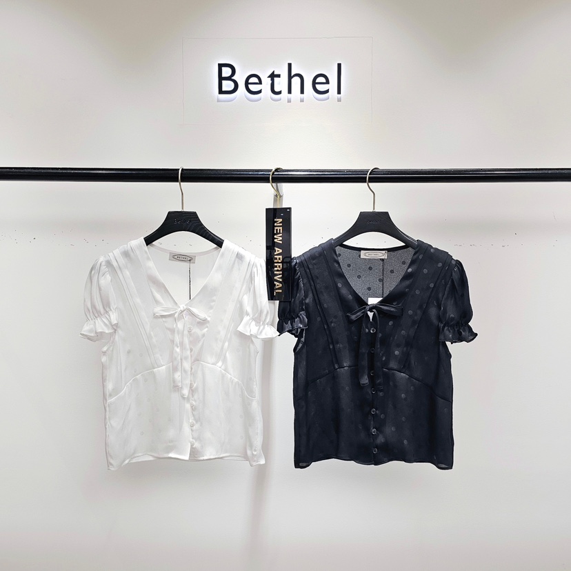 BETHEL韓國代購㊣女裝新品職業休閑真品熱賣推薦襯衫蕾絲衫BETHEL襯衫/蕾絲衫