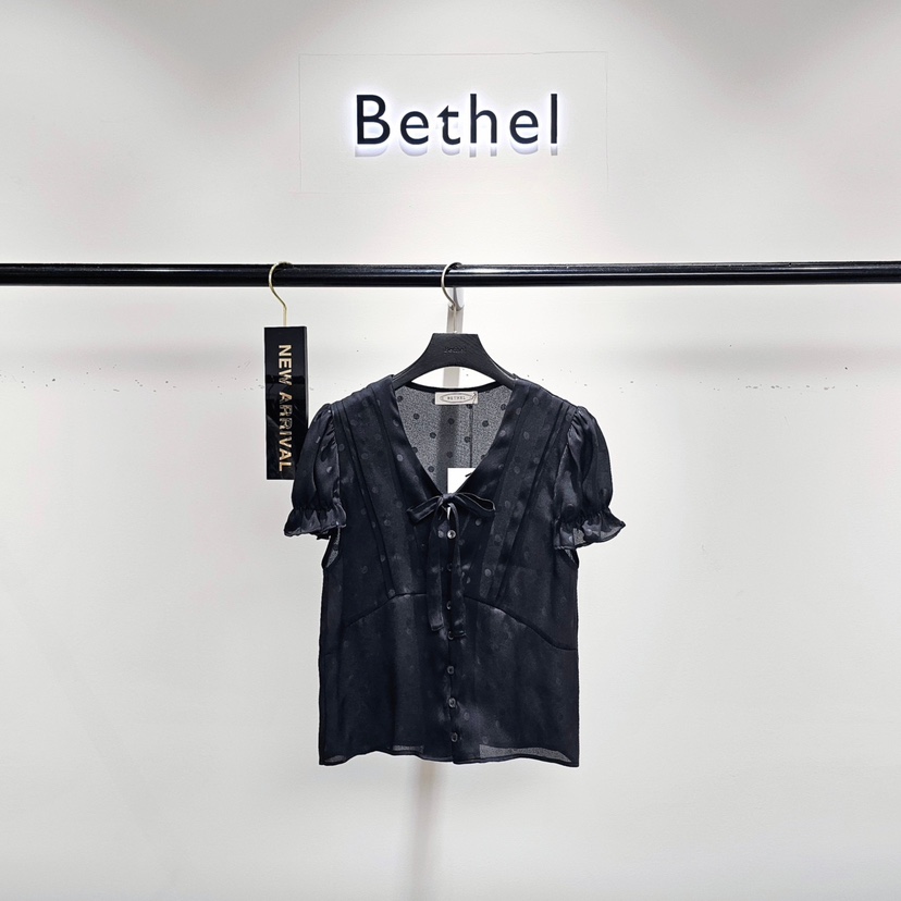 BETHEL韓國代購㊣女裝新品職業休閑真品熱賣推薦襯衫蕾絲衫BETHEL襯衫/蕾絲衫圖色2