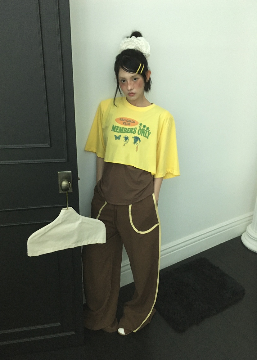 CLODE東大門㊣實拍女裝新款時尚熱賣休閑真品25春夏休閑褲亞麻CLODE休閑褲
