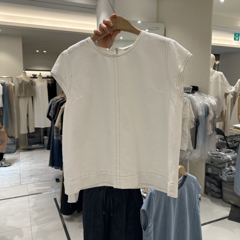 BLUEI-D東大門㊣實拍女士新品時尚人氣職業25春夏吊帶背心Blue i-d吊帶/背心圖色1