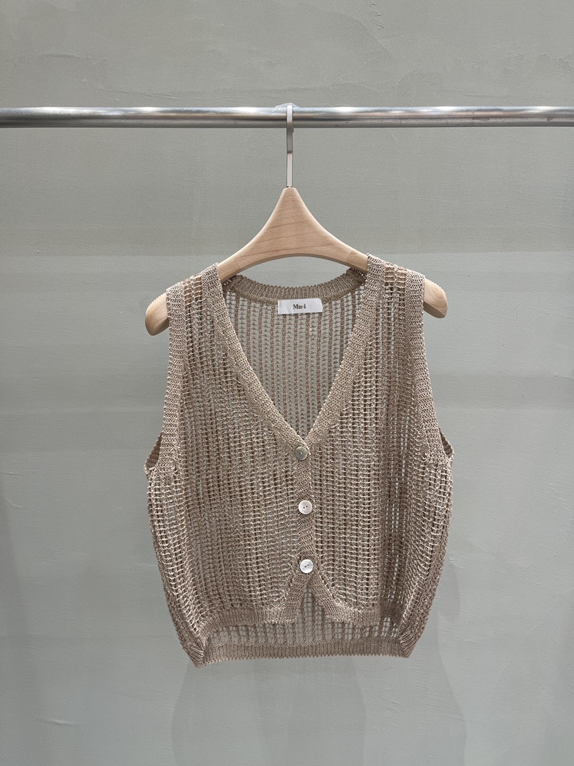THE MUI東大門㊣代購女裝新品25春夏推薦休閑真品職業馬甲Mu:i-A馬甲圖色2