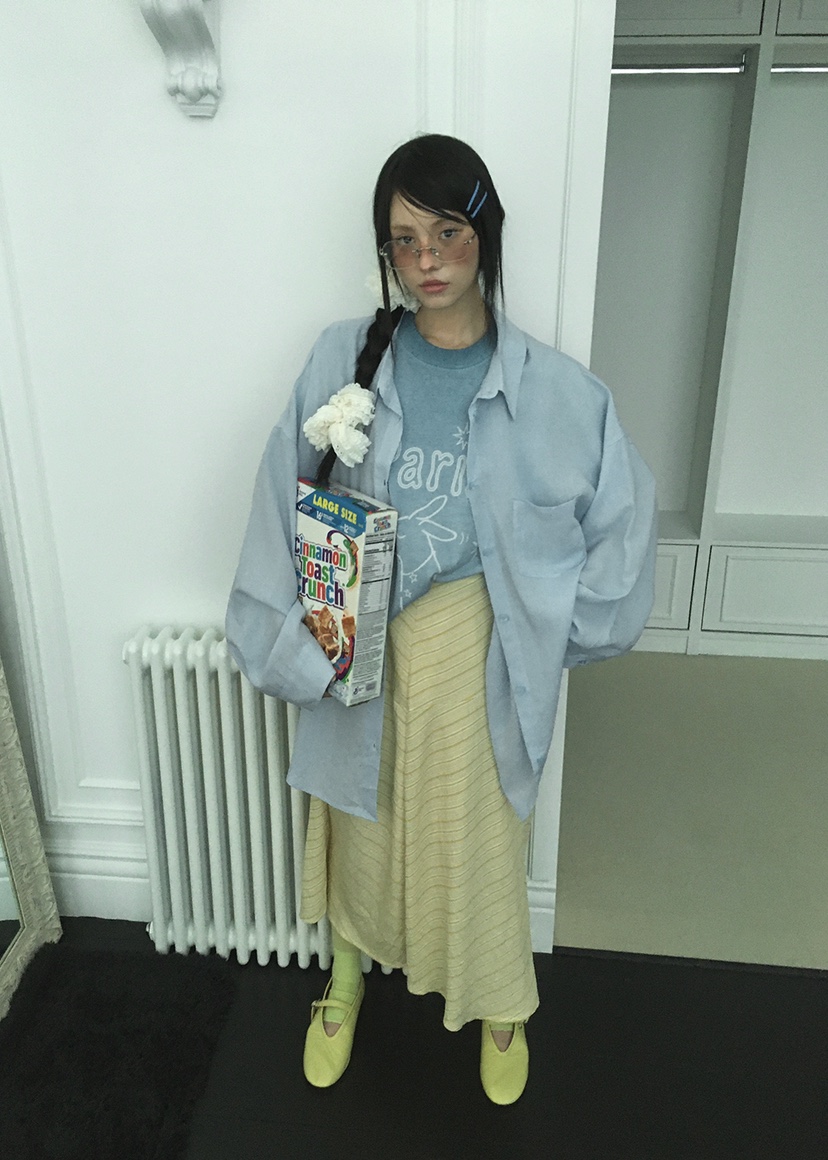 CLODE韓國直郵㊣女士新款職業人氣休閑時尚推薦熱賣襯衫蕾絲衫CLODE襯衫/蕾絲衫