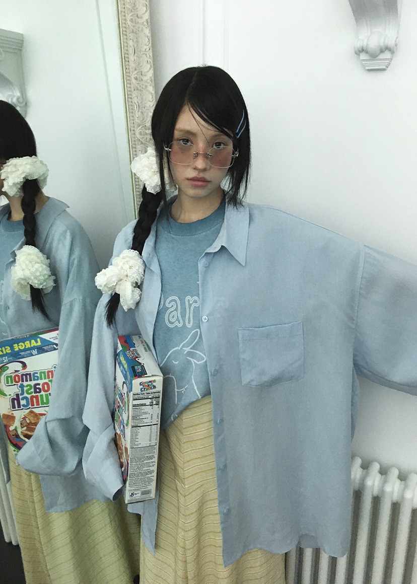 CLODE韓國直郵㊣女士新款職業人氣休閑時尚推薦熱賣襯衫蕾絲衫CLODE襯衫/蕾絲衫