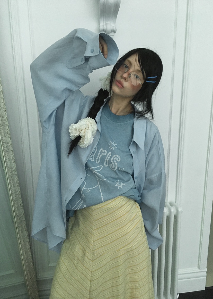 CLODE韓國直郵㊣女士新款職業人氣休閑時尚推薦熱賣襯衫蕾絲衫CLODE襯衫/蕾絲衫