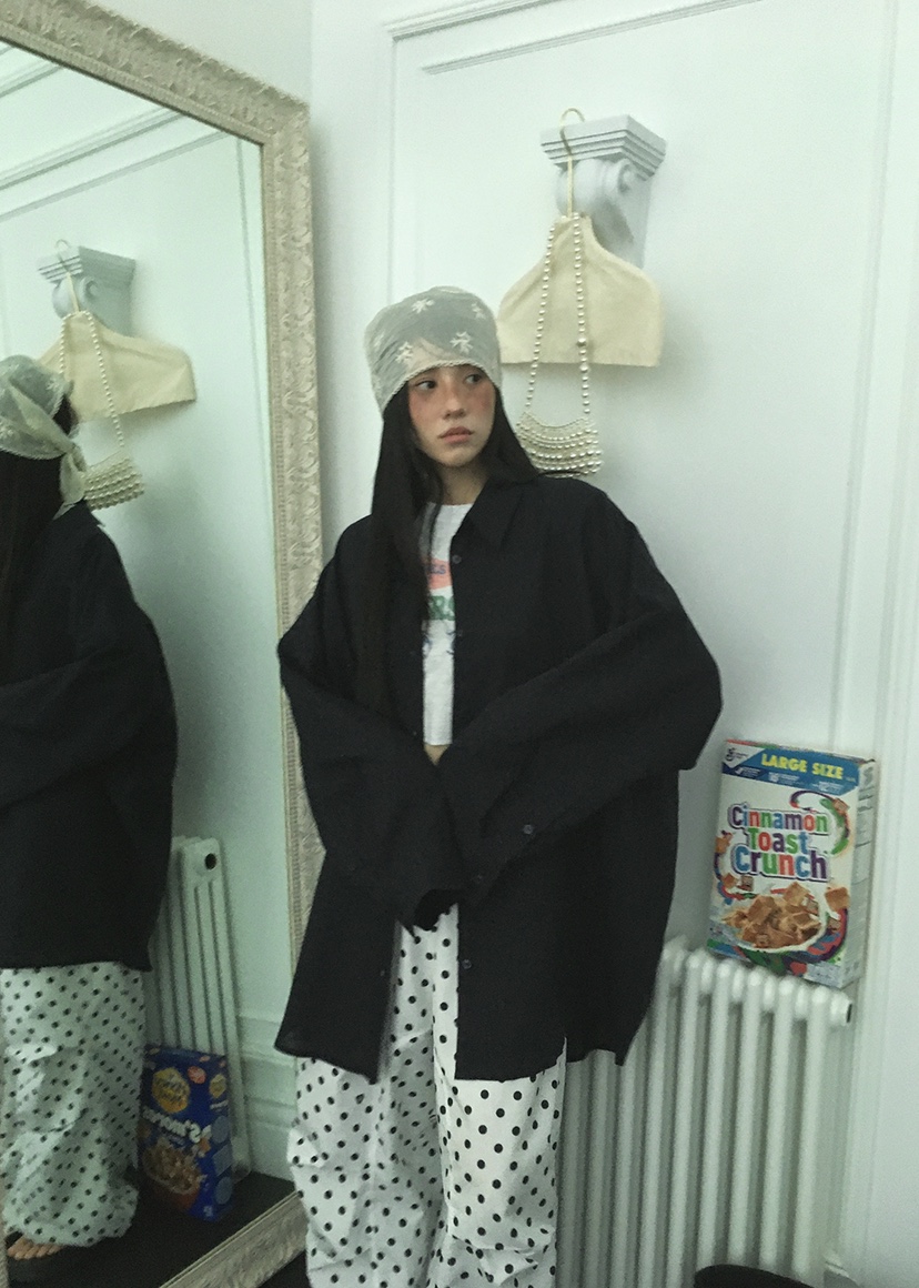 CLODE韓國直郵㊣女士新款職業人氣休閑時尚推薦熱賣襯衫蕾絲衫CLODE襯衫/蕾絲衫