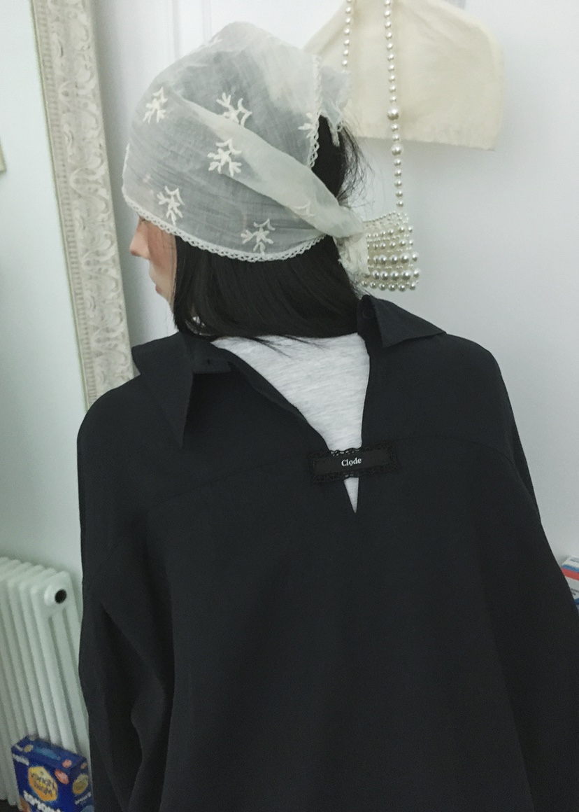 CLODE韓國直郵㊣女士新款職業人氣休閑時尚推薦熱賣襯衫蕾絲衫CLODE襯衫/蕾絲衫