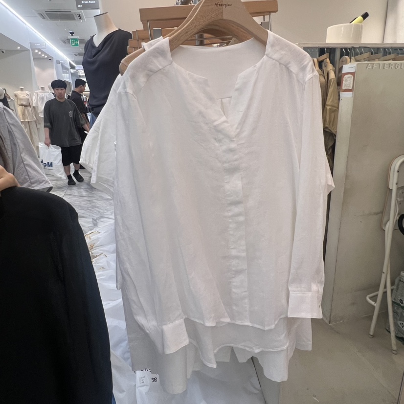 AFTERGLOW東大門㊣實拍女士新品人氣真品職業熱賣襯衫蕾絲衫AFTERGLOW襯衫/蕾絲衫圖色2