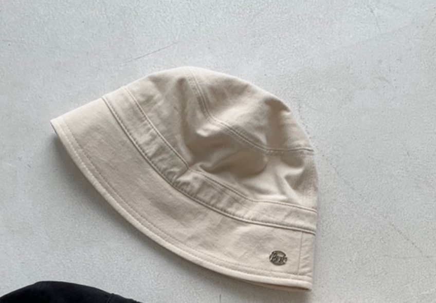 BOUTIQUE SEOUL-P東大門㊣代購女士新款時尚帽子漁夫帽紐扣But ton/BOUTIQUE SEOUL帽子圖色1