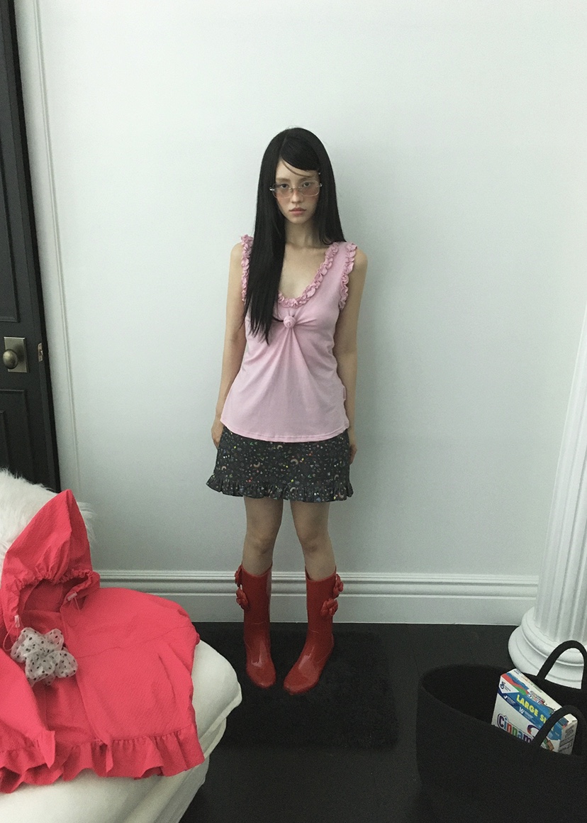 CLODE韓國直郵㊣女士新品推薦時尚人氣休閑職業真品吊帶背心CLODE吊帶/背心