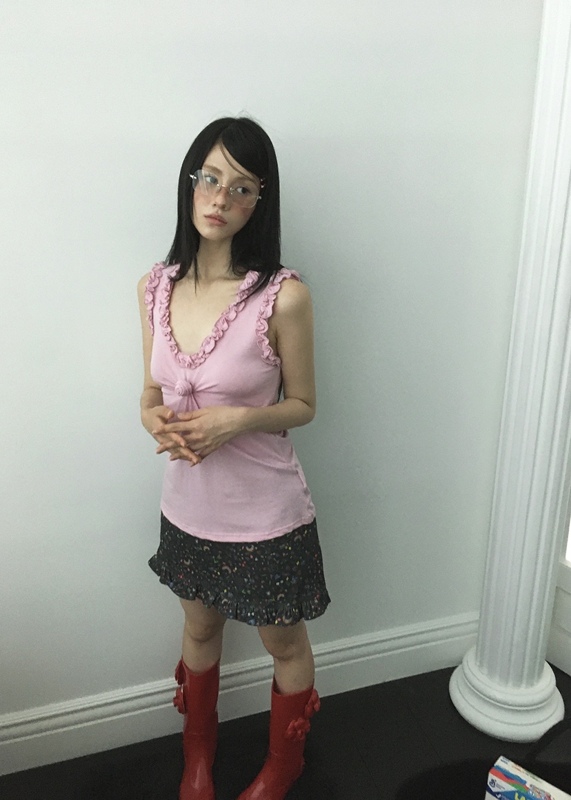 CLODE韓國直郵㊣女士新品推薦時尚人氣休閑職業真品吊帶背心CLODE吊帶/背心
