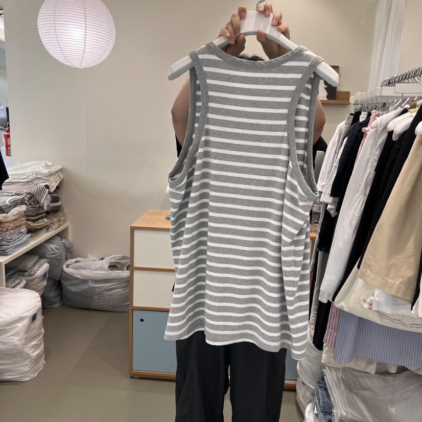 ARE韓國直郵㊣女裝新品休閑職業25春夏真品熱賣人氣吊帶背心ARE YOU/ARE吊帶/背心