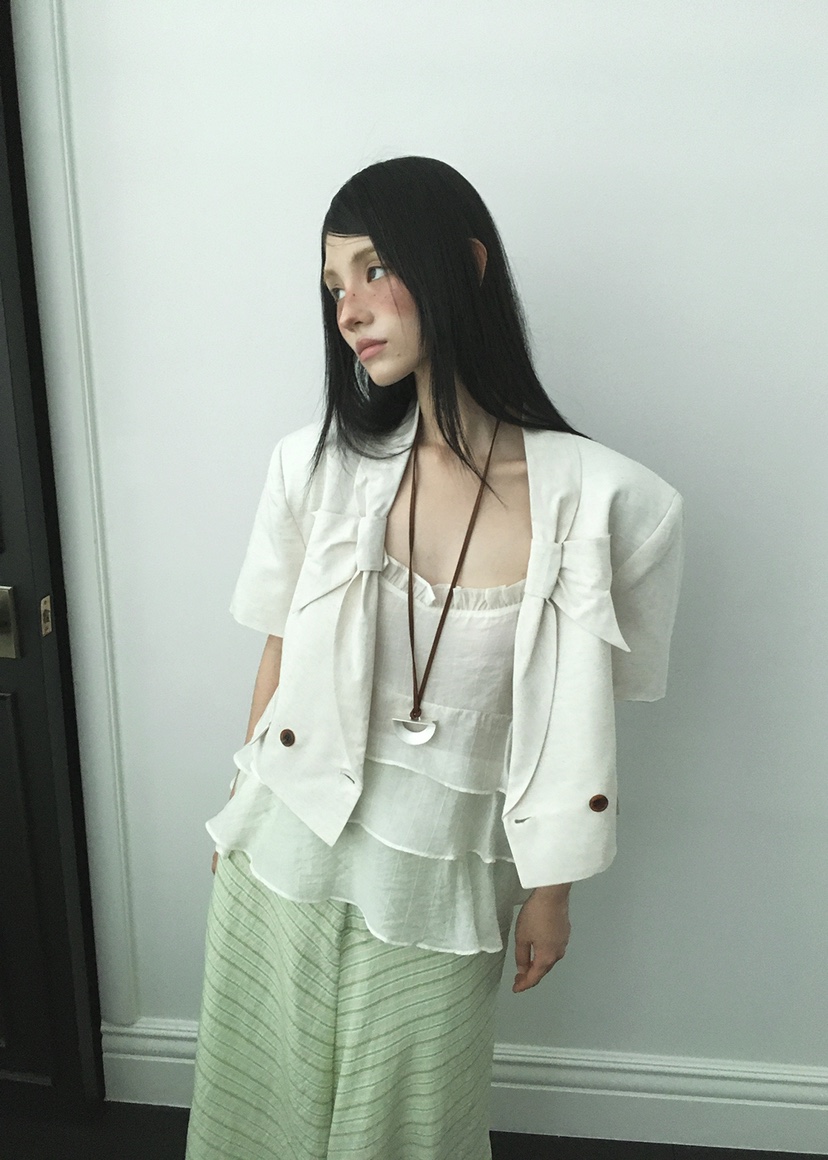 CLODE東大門㊣代購女裝新品推薦人氣真品職業時尚夾克蝴蝶結CLODE夾克