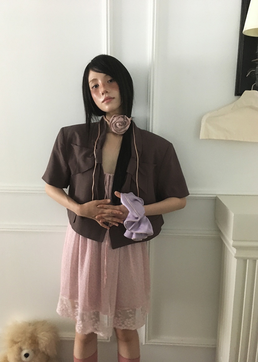 CLODE東大門㊣代購女裝新品推薦人氣真品職業時尚夾克蝴蝶結CLODE夾克