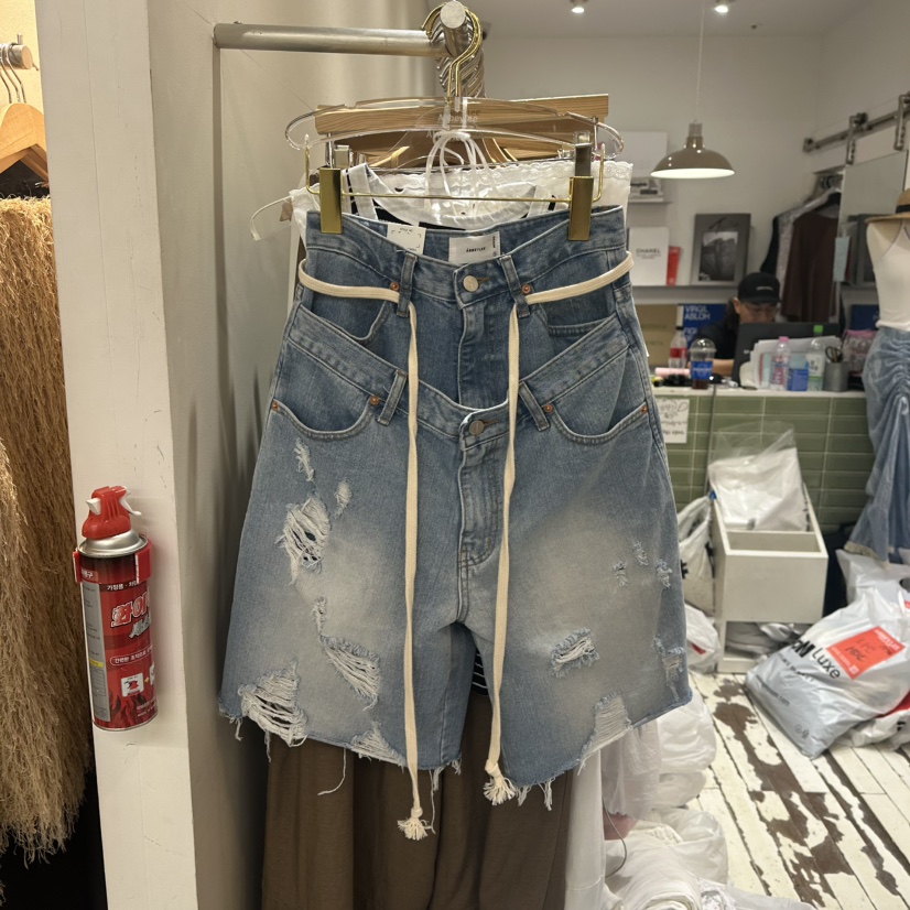 ABBEYLEE韓國直郵㊣女裝新品真品時尚熱賣人氣推薦25春夏短褲ABBEYLEE短褲圖色1