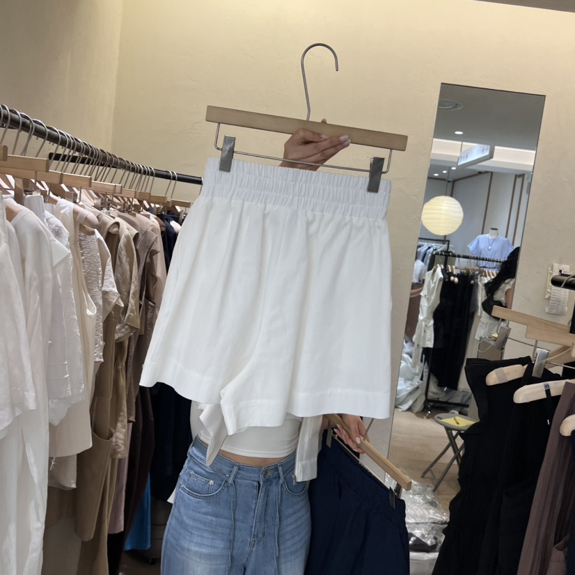 W AND J東大門㊣代購女士新品25春夏人氣時尚推薦真品短褲W AND J短褲