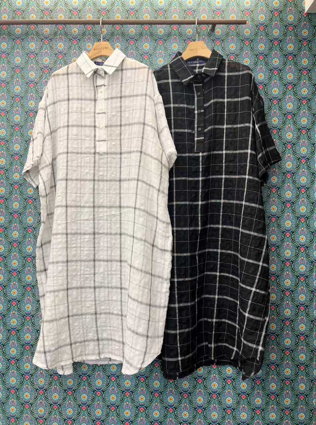 VIVACITY東大門㊣實拍女士新款休閑時尚真品襯衫蕾絲衫紗布VIVACITY襯衫/蕾絲衫圖色2左二色