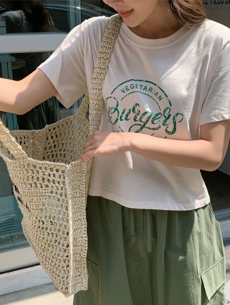 DIFFER韓國直郵㊣女士新品熱賣25春夏人氣真品推薦職業休閑T恤DIFFERT恤