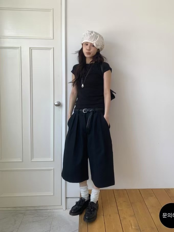 VIVACITY韓國直郵㊣女士新款人氣職業休閑時尚休閑褲不含腰帶VIVACITY休閑褲