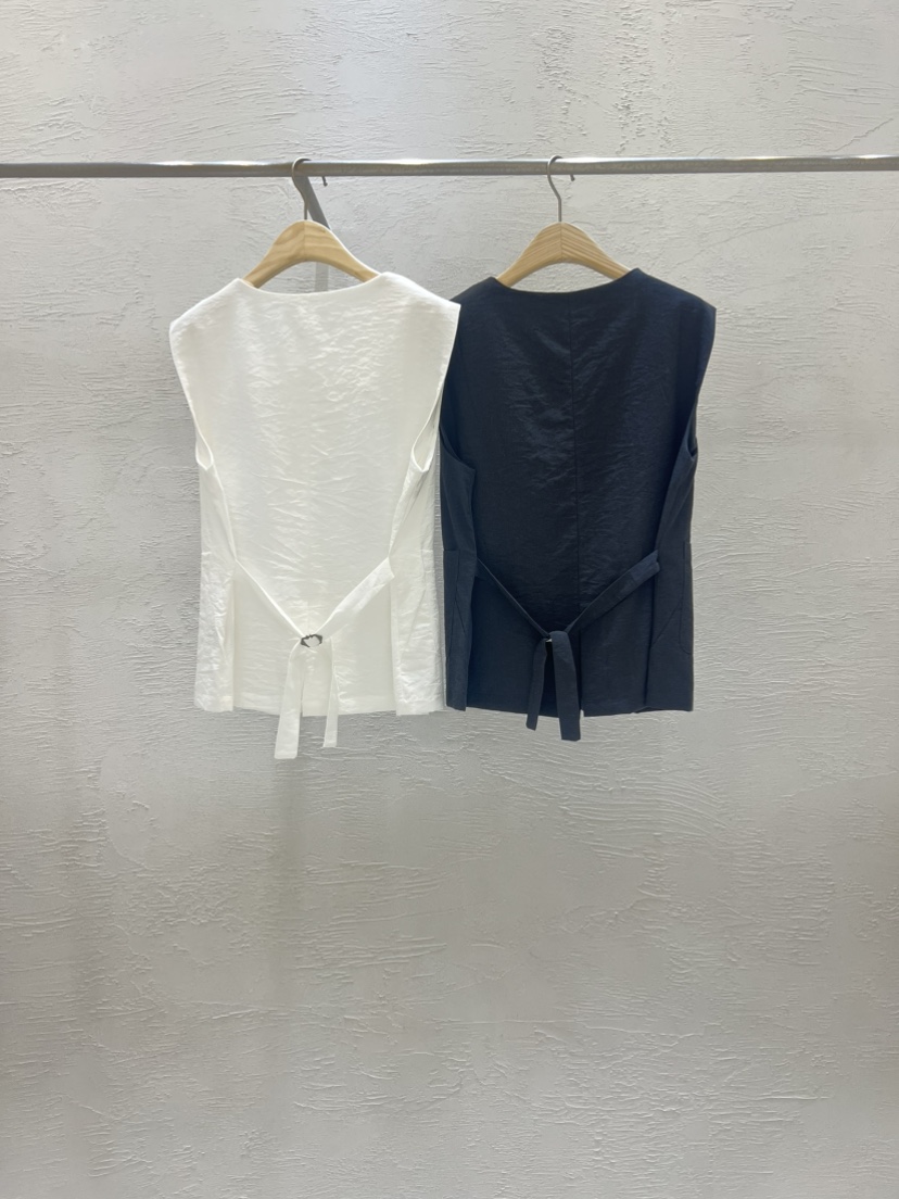 STRAWBERRY東大門㊣代購女裝新品真品職業人氣25春夏休閑馬甲STRAWBERRY馬甲