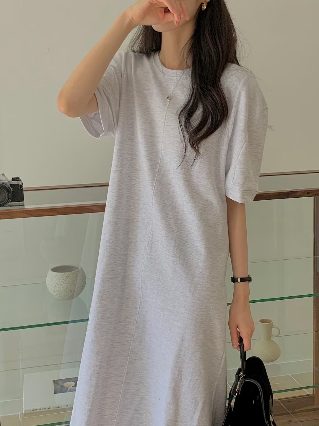DIFFER韓國直郵㊣女士新款熱賣時尚人氣休閑真品推薦連衣裙DIFFER連衣裙