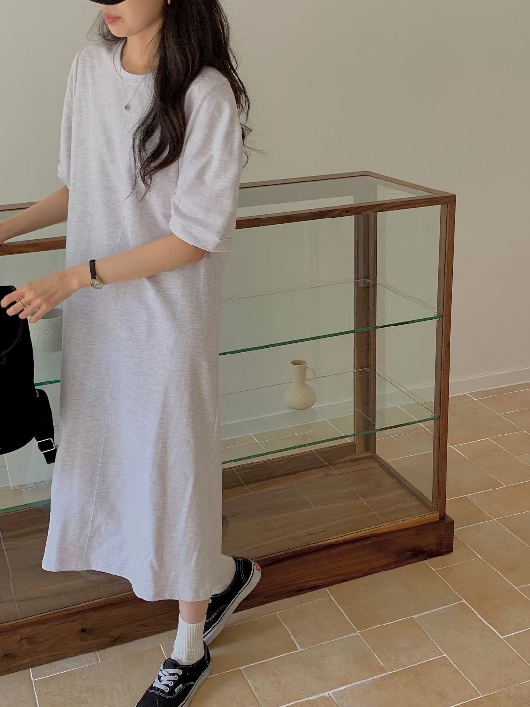 DIFFER韓國直郵㊣女士新款熱賣時尚人氣休閑真品推薦連衣裙DIFFER連衣裙