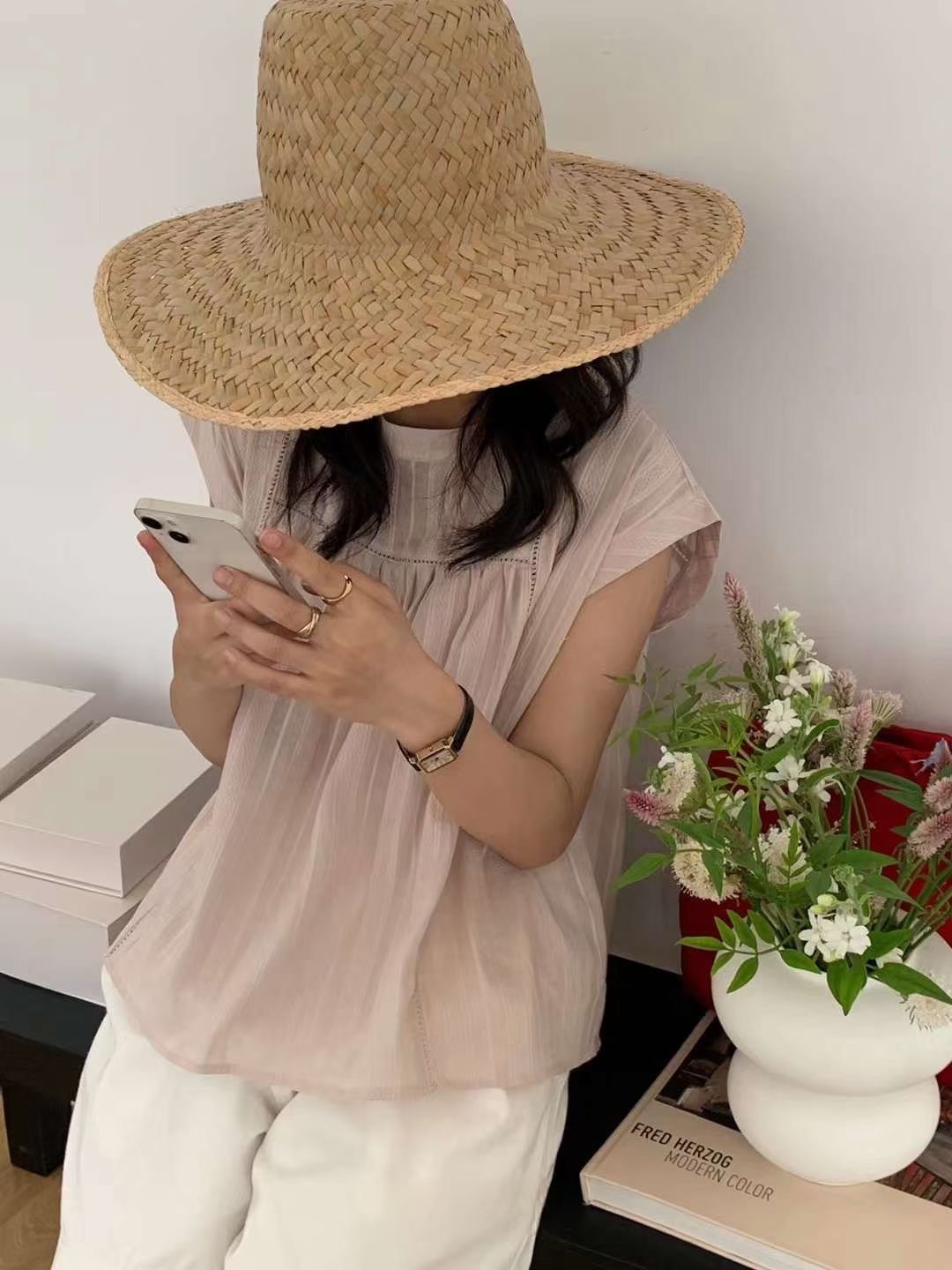 DIFFER東大門㊣實拍女裝新品職業25春夏人氣熱賣襯衫蕾絲衫DIFFER襯衫/蕾絲衫