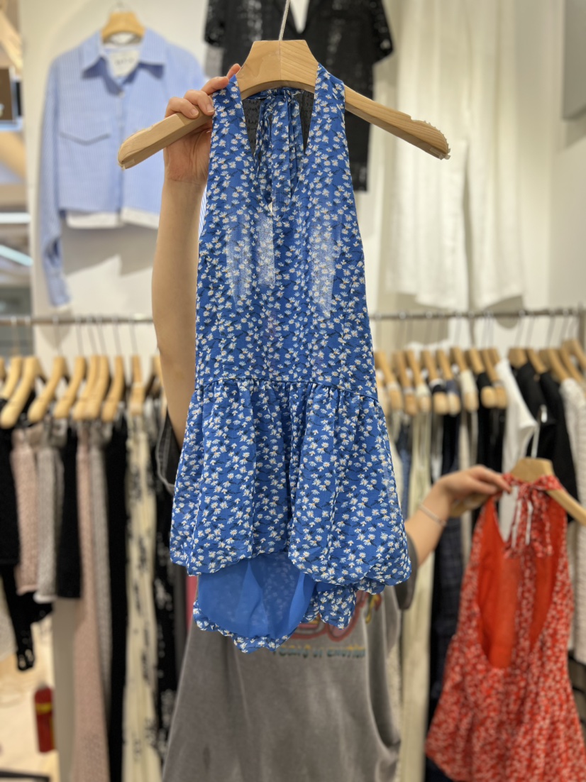 OLA東大門㊣直郵女裝新品人氣25春夏時尚真品熱賣推薦吊帶背心mellor/OLA吊帶/背心圖色2