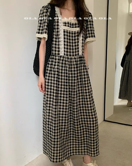 OLA東大門㊣直郵女士新款推薦真品人氣職業熱賣25春夏連衣裙mellor/OLA連衣裙