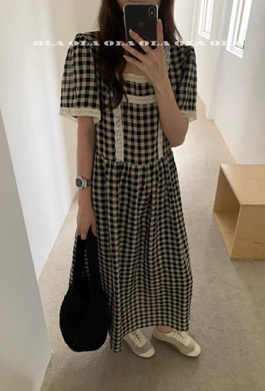 OLA東大門㊣直郵女士新款推薦真品人氣職業熱賣25春夏連衣裙mellor/OLA連衣裙