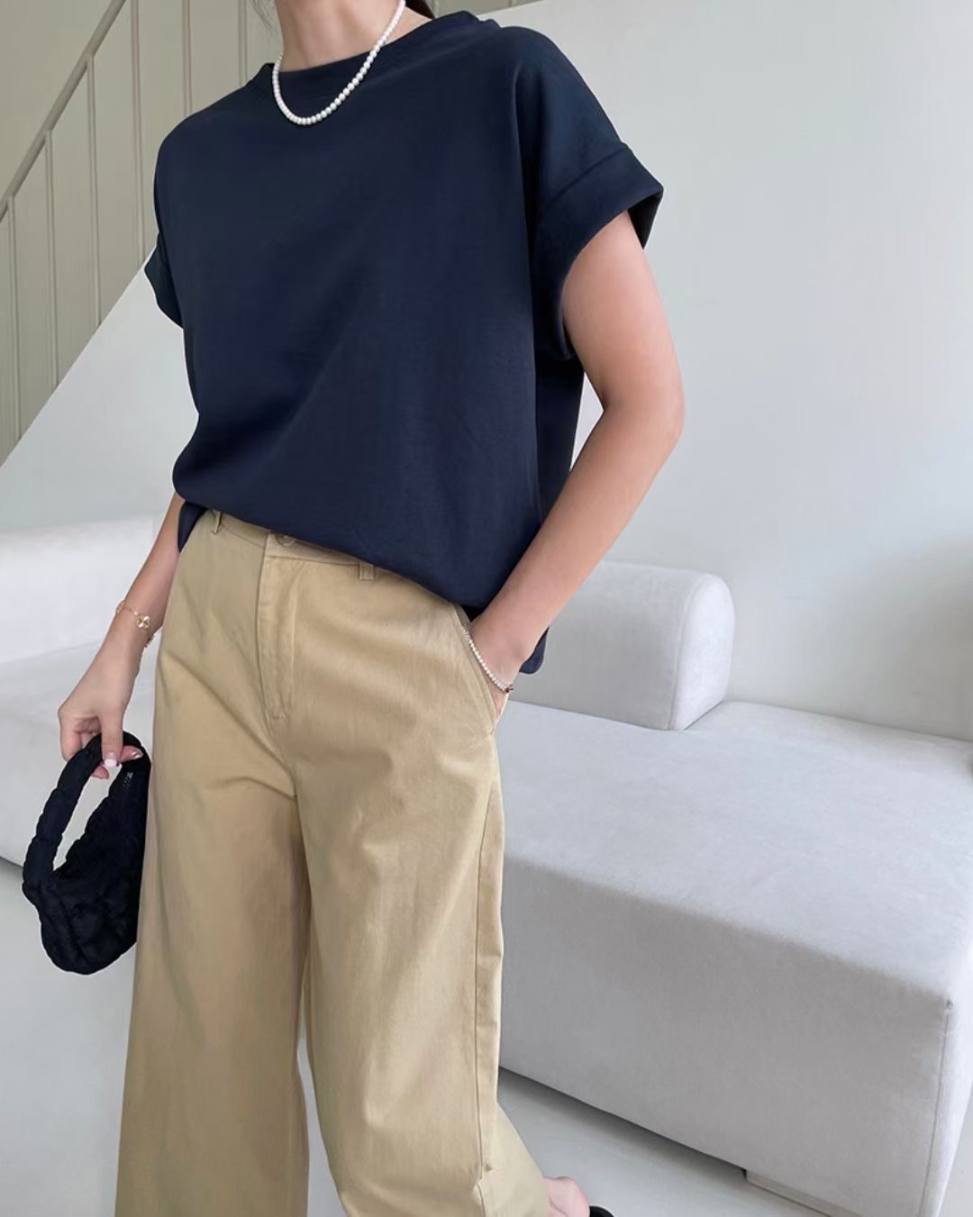 DIFFER東大門㊣代購女裝新款真品時尚休閑熱賣推薦人氣職業T恤DIFFERT恤圖色1