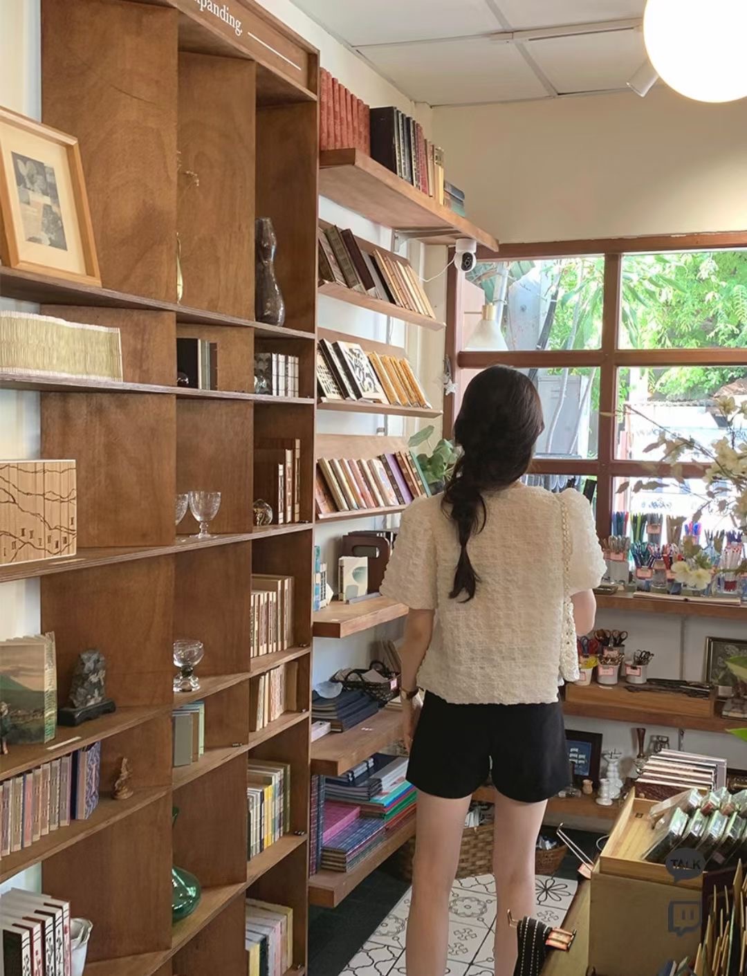 DIFFER韓國直郵㊣女裝新品真品人氣時尚25春夏休閑襯衫蕾絲衫DIFFER襯衫/蕾絲衫