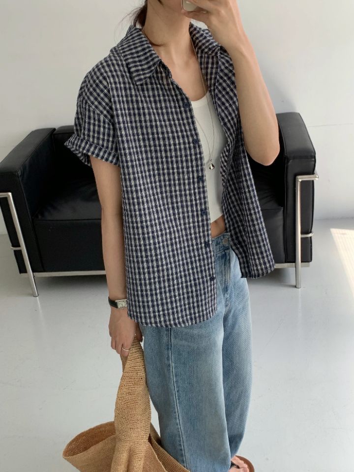 DOIT韓國代購㊣女裝新款熱賣真品休閑職業25春夏襯衫蕾絲衫DOIT襯衫/蕾絲衫