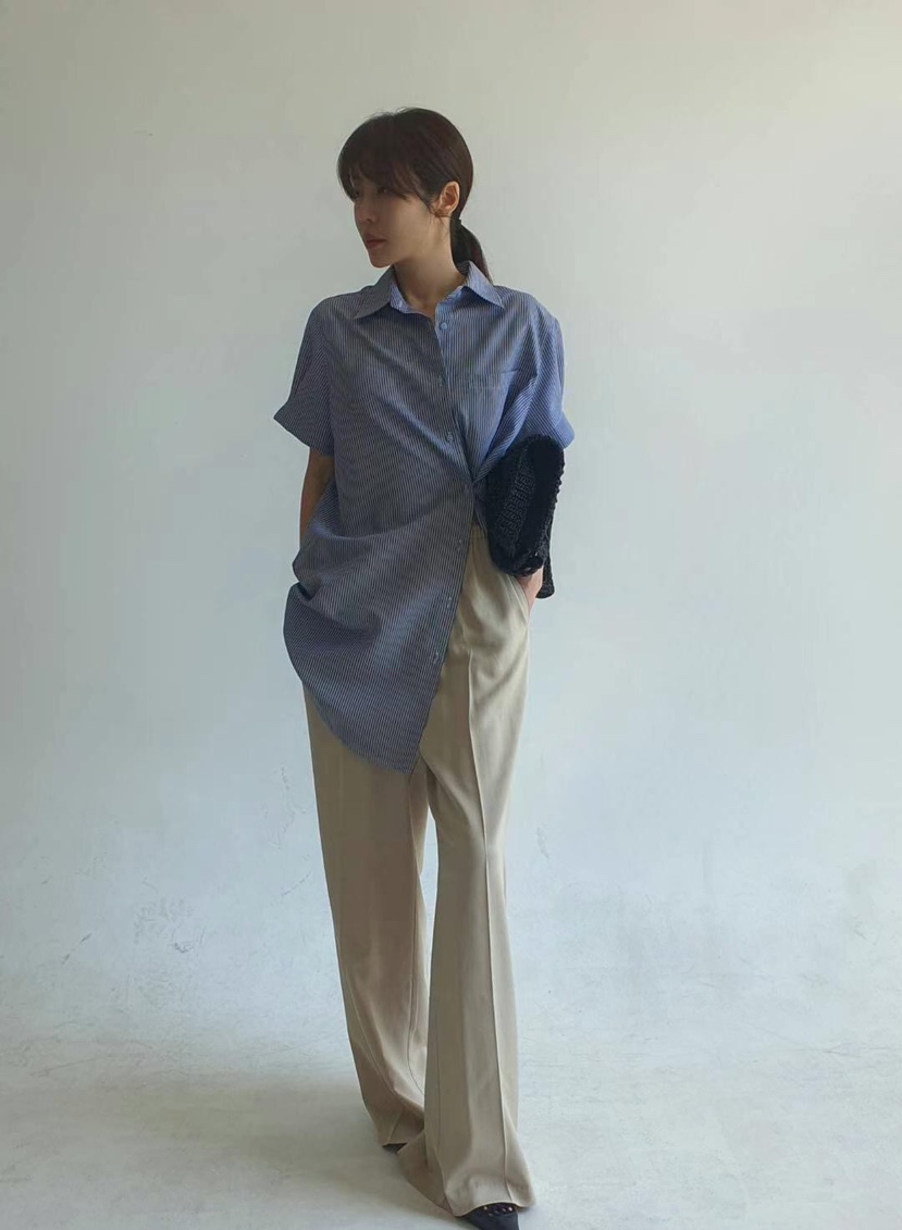 GENTLE B韓國代購㊣女裝新款真品推薦熱賣休閑25春夏休閑褲GENTLE B休閑褲