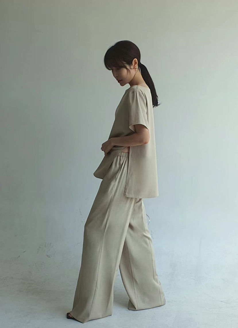 GENTLE B韓國代購㊣女裝新款真品推薦熱賣休閑25春夏休閑褲GENTLE B休閑褲