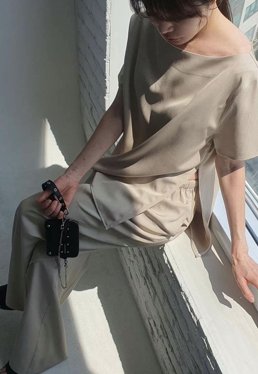 GENTLE B韓國代購㊣女裝新款真品推薦熱賣休閑25春夏休閑褲GENTLE B休閑褲