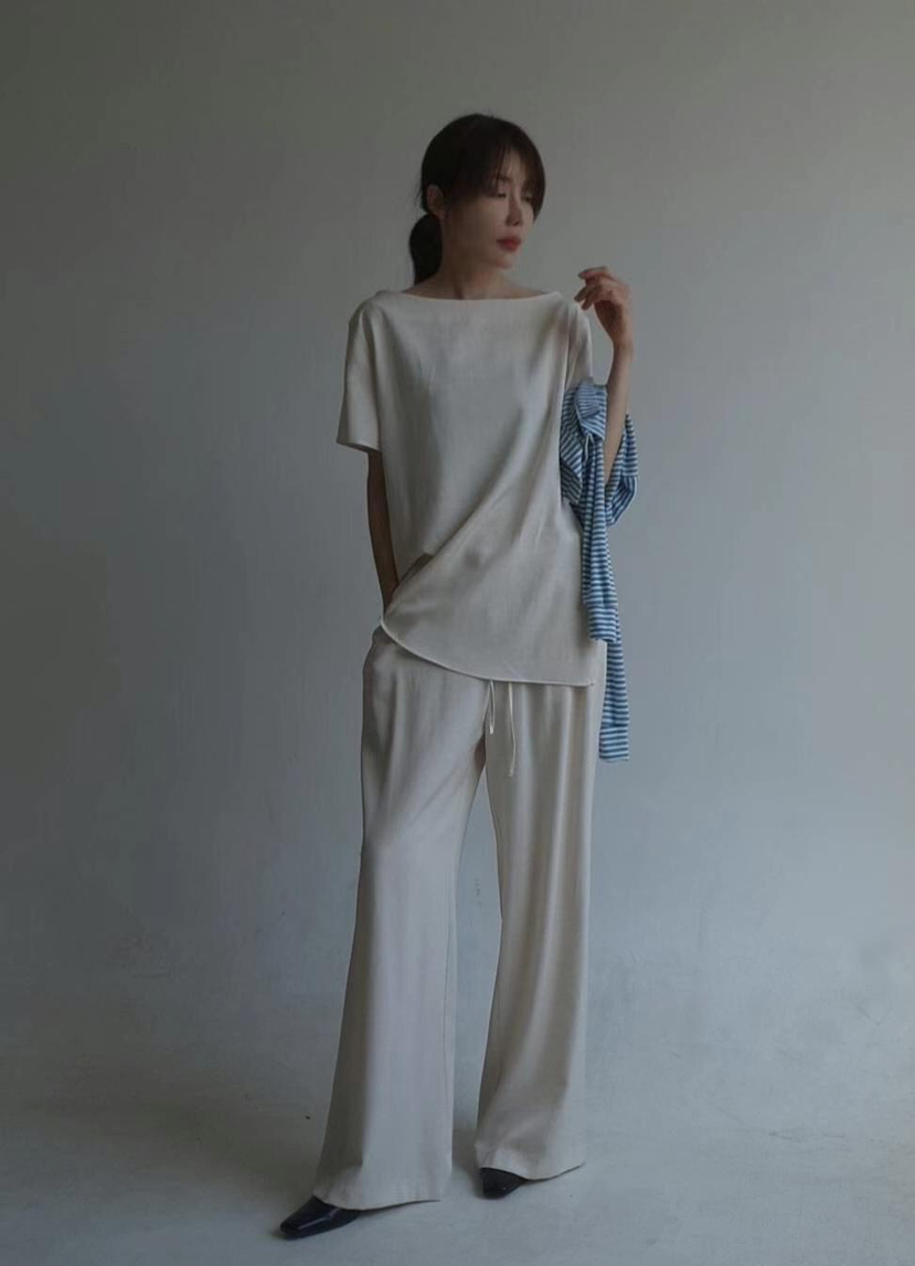 GENTLE B韓國代購㊣女裝新款真品推薦熱賣休閑25春夏休閑褲GENTLE B休閑褲