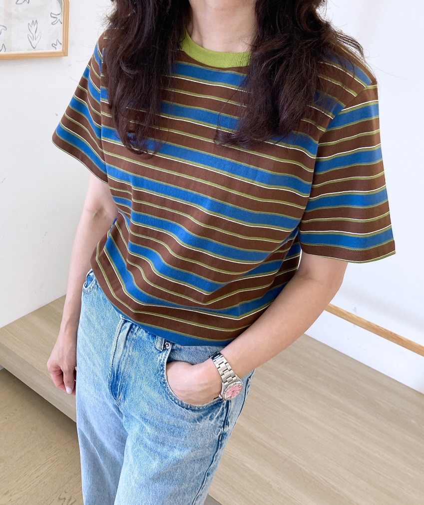 HANNA-A東大門㊣直郵女士新款推薦人氣休閑時尚真品職業T恤HANNAT恤