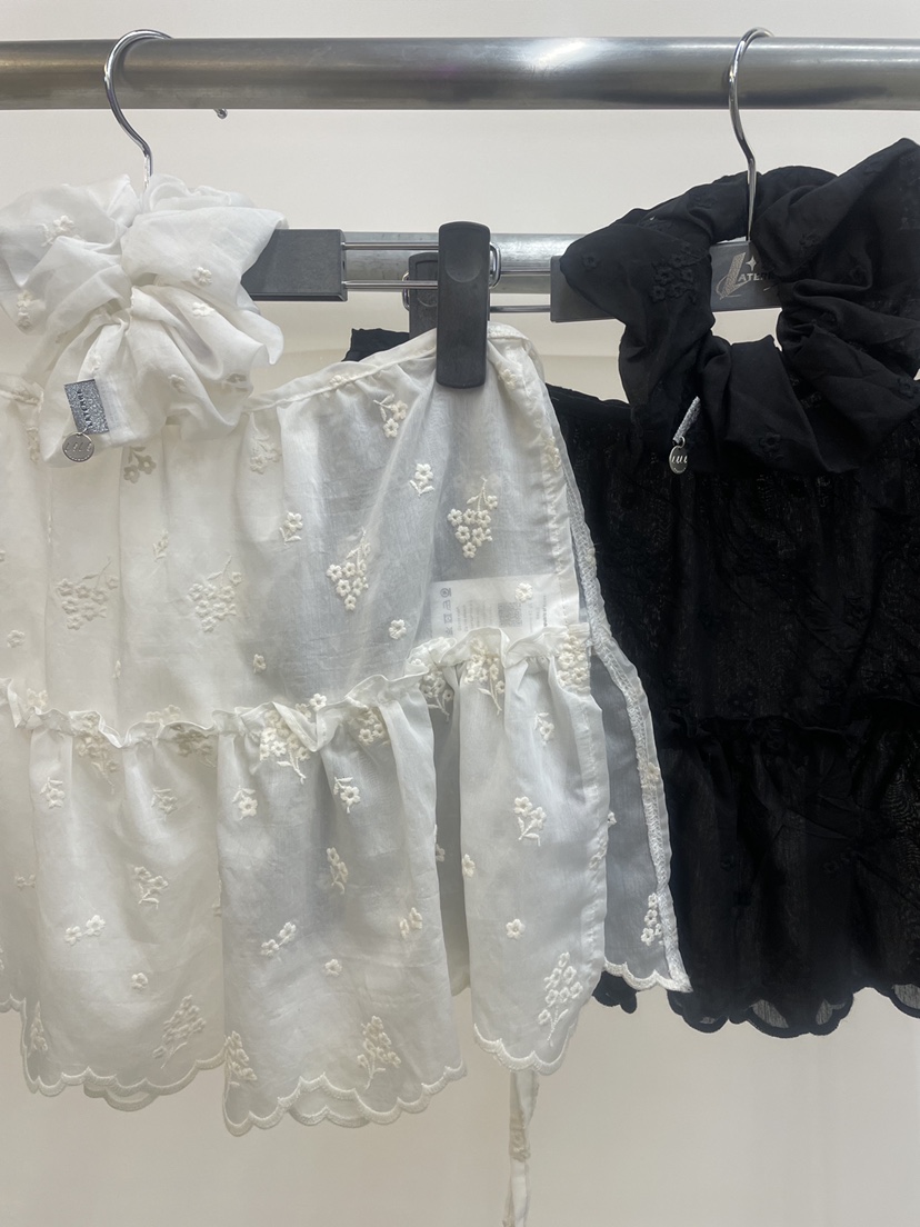 LA_TERRE東大門㊣實拍女裝新款職業真品短裙含頭飾套裝蕾絲LA_TERRE短裙