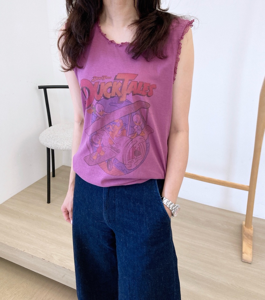 HANNA-A東大門㊣代購女裝新款職業推薦熱賣休閑25春夏吊帶背心HANNA吊帶/背心