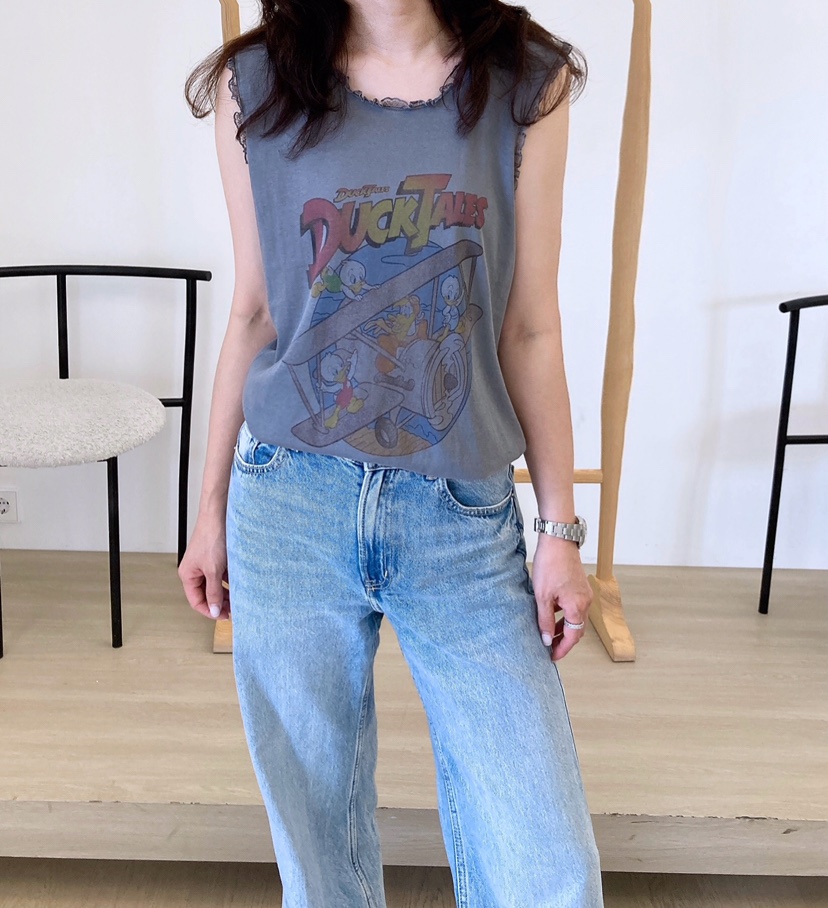 HANNA-A東大門㊣代購女裝新款職業推薦熱賣休閑25春夏吊帶背心HANNA吊帶/背心