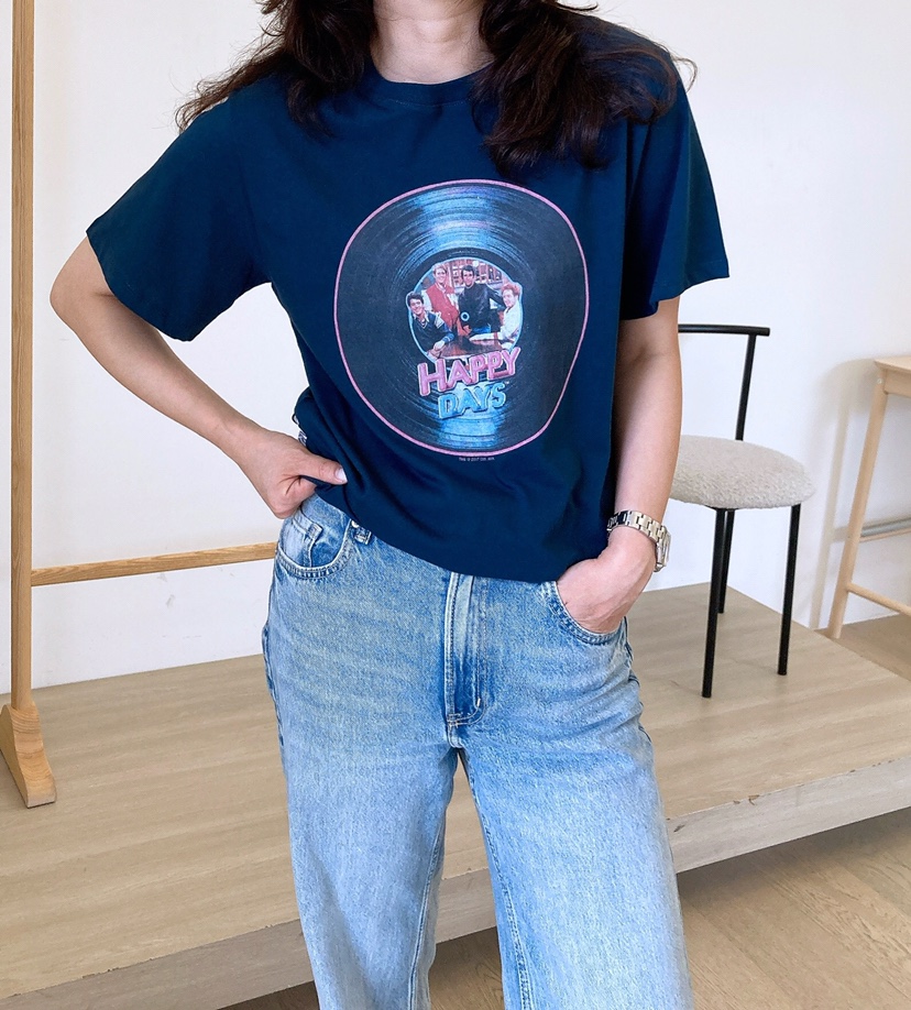 HANNA-A東大門㊣實拍女裝新品25春夏時尚熱賣真品休閑職業T恤HANNAT恤