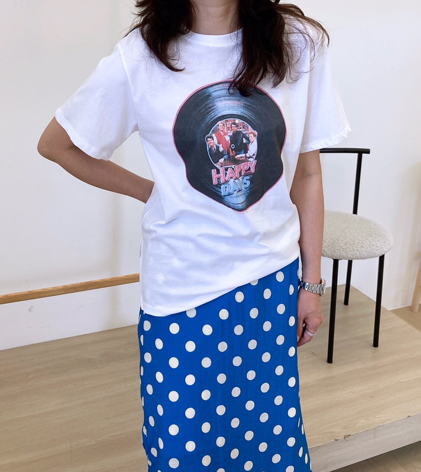 HANNA-A東大門㊣實拍女裝新品25春夏時尚熱賣真品休閑職業T恤HANNAT恤