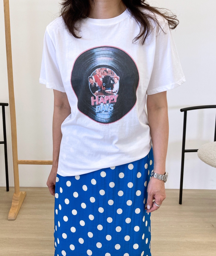 HANNA-A東大門㊣實拍女裝新品25春夏時尚熱賣真品休閑職業T恤HANNAT恤圖色2